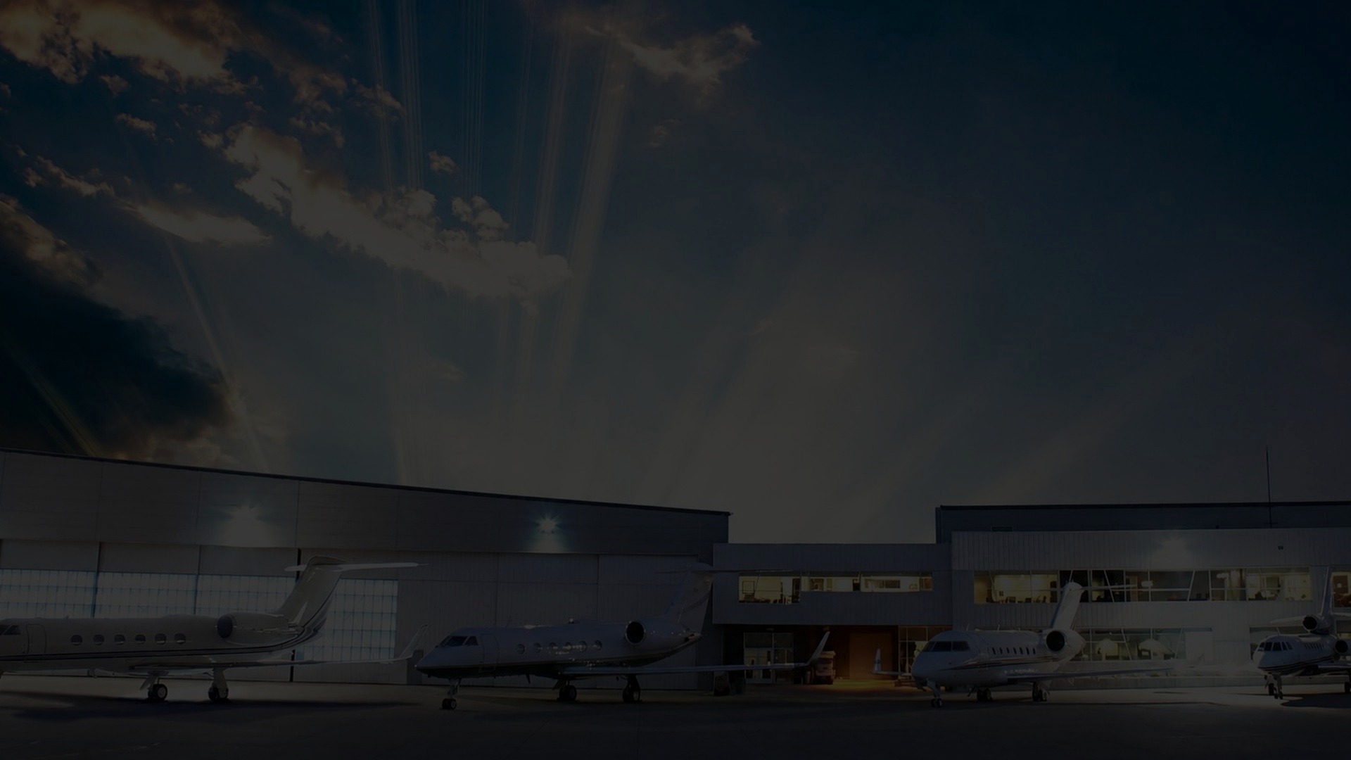 Future private aviation clubhouse concept